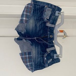 Denim shorts